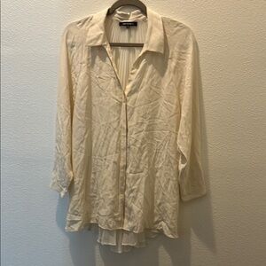 Lafayette 148 Silk Blouse M